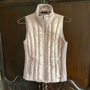 Calvin Klein Performance Light Pink Down Filled Puffer Vest size Small